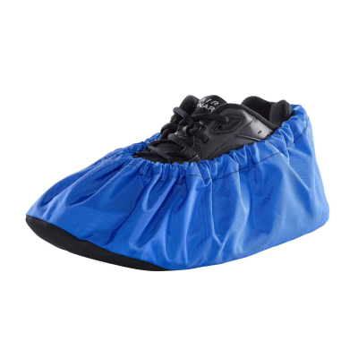 One Pair Pro Shoe Covers Royal Blue Reusable Average 6-9 Months Life Span 